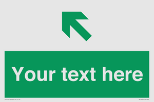 Custom Safe condition: Green Up left arrow